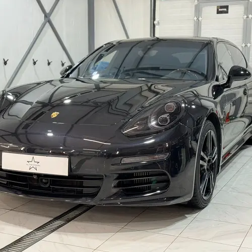 Полировка+ оклейка передней части Porsche Panamera(2021)